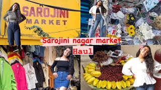 Sarojini nagar market haul😁🌸 trending sarojininagar [upl. by Bunow]