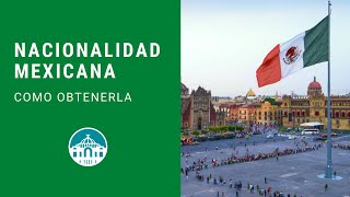 Naturalización Mexicana 🌶️  Carta de Naturalización en México 🌮  Ciudadanía Mexicana 🇲🇽 [upl. by Jedthus6]