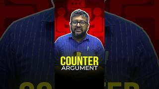 Critical Reasoning What is The Concept of Counter Argument shorts [upl. by Jezabella588]