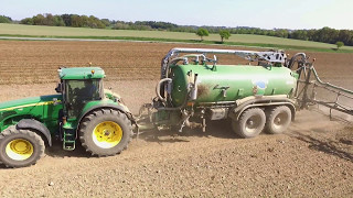 JOHN DEERE 8220 l Mauguin 21 000 L l Epandage de lisier l ETA Eono [upl. by Weide]