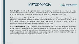 EAD Cruzeiro do Sul Virtual  Boasvindas e orientações a novos alunos [upl. by Tenahs]