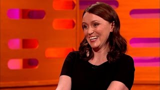 Keeley Hawes Tomb Raider sound effects  The Graham Norton Show Episode 4  BBC One [upl. by Raouf]