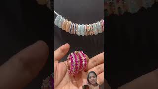 bangles walled jewellery earrings necklace fashion trending dance golds beautiful live [upl. by Einamrej633]