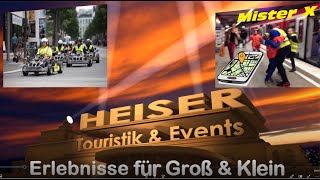 Heiser Touristik Stadtführungen Hamburg  Mister X Hamburg  Ferienprogramm  Kindergeburtstage uvm [upl. by Allebara381]