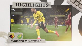 Watford 21 Norwich City  Highlights [upl. by Goebel]