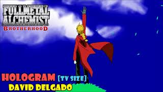 Hologram Tv Size Fullmetal Alchemist Brotherhood opening 2 cover latino by David Delgado [upl. by Naelopan]