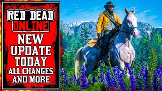 This Is AMAZING The NEW Red Dead Online UPDATE Today RDR2 [upl. by Chubb]