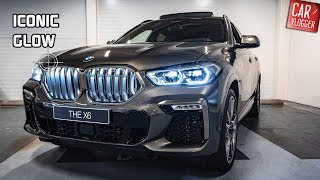 INSIDE the NEW BMW X6 M50i 2020  Interior Exterior DETAILS w REVS [upl. by Cathyleen440]