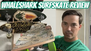 Surfskate Review Whaleshark deck by Whitetail Skateboards [upl. by Sly]