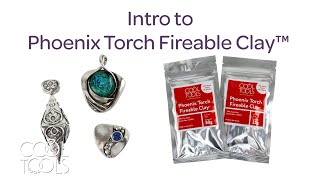 Cool Tools  Intro to Phoenix Torch Fireable Clay™  Fine Silver Metal Clay [upl. by Mosora]