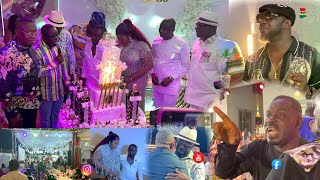 Dr Kwame Despite Dr Ofori Sarpong amp all the rich men in Ghana storm Nana Kobo’s luxurious Birthday [upl. by Arocahs]