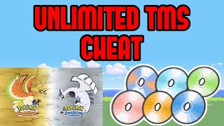 Unlimited TM Cheat in Pokemon HeartgoldSoulsilver Action Replay Code [upl. by Siegel50]