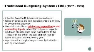 Budgeting Systems in Malaysia Traditional Budgeting System LO1 [upl. by Ahsek]