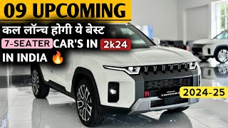 कल लॉन्च 🎉 होगी ये नई 7Seater Cars In 2k24 In India🇮🇳  Features Price Upcoming 7 Seater Cars [upl. by Valerlan]