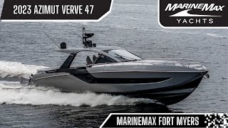 Spectacular 2023 Azimut Verve 47 Available At MarineMax Fort Myers [upl. by Pitarys]