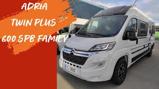 Adria Twin Plus 600 SPB Family [upl. by Reichert]