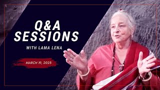 QampA with Lama Lena  March 2023 [upl. by Nerin]