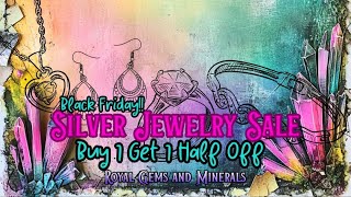 Black Friday Silver Jewelry Sale Buy 1 Get 1 Half Price Click Going amp Ill See You live [upl. by Yekcin]