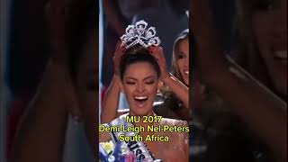 Miss Universe Winners Through the Years Whos Nextmissuniverse winners [upl. by Boggs]