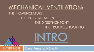 Mechanical Ventilation Introduction  BAVLS [upl. by Goodill620]