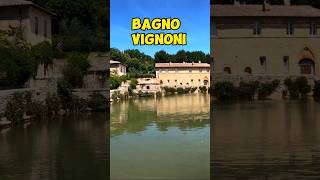 Bagno Vignoni il gioiello della Val dOrcia [upl. by Ecirtac962]