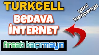 Turkcell bedava İnternet 2024 [upl. by Pardo]