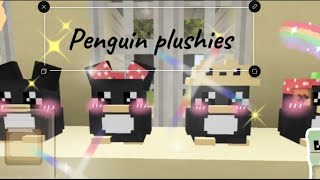 Penguin plushies addonread the description 121 [upl. by Hendrika]