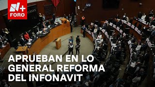 Senado aprueba Reformas para que Infonavit pueda construir viviendas  Las Noticias [upl. by Horan]