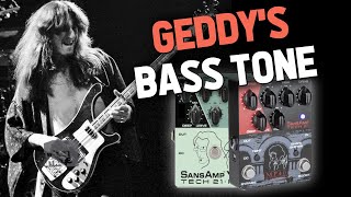 Bass TONE Secrets REVEALED  Tech 21 SansAmp Geddy Lee MP40 Limited Edition [upl. by Krispin]