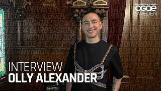 Interview  Olly Alexander  UK 🇬🇧  Eurovision 2024 [upl. by Necila]