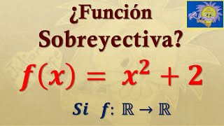 👩‍🏫 Cómo determinar si una FUNCIÓN es SOBREYECTIVA  Juliana la Profe [upl. by Rew686]