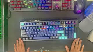 Xinmeng X98 Pro and M87 Unboxing amp Sound Test  Satisfying ASMR Typing  Best Gaming Keyboard Review [upl. by Ahsiak]