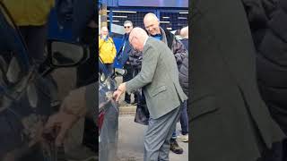 Jasper Carrott arriving at St Andrews for Birmingham v PNE and UB40 concert [upl. by Enimassej117]