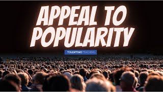 Ad Populum Appeal to Popularity Lesson and Activity [upl. by Dalis]