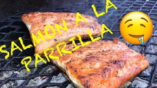 SALMON 🍣 A LA PARRILLA ESTILO LA CAPITAL [upl. by Kabab113]