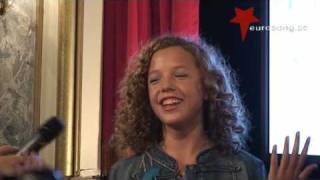 Junior Eurosong 2009 Interview Anke [upl. by Rednal522]