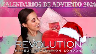 ❥ Abriendo Calendarios de Adviento de Makeup Revolution 2024🎄 ¿Cómo SON este año  ¡LOS ABRIMOS❥ [upl. by Peck]