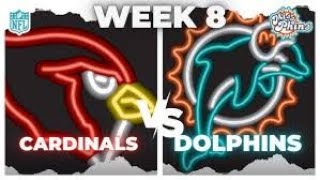 “Dolphins vs Cardinals Full Highlights  NFL Week 8 Recap amp Key Plays 2024” [upl. by Lundell]