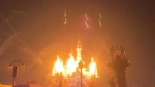 11 October 2024 Shanghai Disneyland fireworks spectacular full version [upl. by Aremahs]