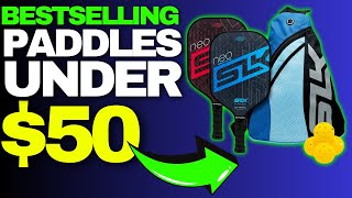 Top 6 BEST SELLING Pickleball Paddles Under 50 in 2024 [upl. by Kcirdneh]