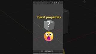 Master Bevel Properties in Blender and Take Your 3D Models to the NEXT LEVEL [upl. by Marlene]