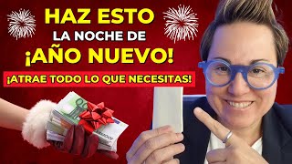 Cábalas o rituales para recibir el año nuevo 2024 con amor suerte y Dinero [upl. by Connolly]