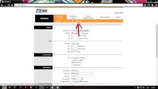 Como cambiar la contraseña del WIFI ZTE  ZXV10 W300 [upl. by Nohtanoj]