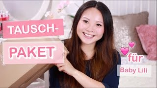 TAUSCHPAKET MIT SaskiasBeautyBlog FÜR BABY LILI  Mamiseelen [upl. by Austreng]