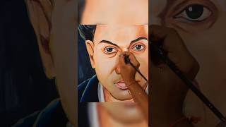 Srinivasa ramanujan portrait shorts art artist artwork painting drawing [upl. by Nemajneb]