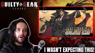 Studio Musician  Guilty Gear Strive OST Slayer Theme Reaction amp Analysis [upl. by Nnylarac]