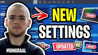 Mongraal Is BACK with NEW Settings Fortnite OG Settings [upl. by Naujal774]