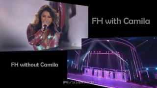 Fith Harmony vs Fifth harmony without Camila Cabello LR  Work from home [upl. by Estrin]