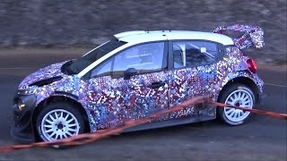 Test Rallye Monte Carlo 2017  Kris Meeke  Paul Nagle C3 WRC HD [upl. by Pantheas]