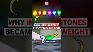 why infinity stones became paperweight infinitystone marvel thanos [upl. by Ardnekat]